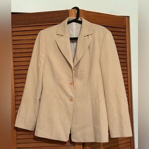 Vintage Butter Yellow Women's Blazer